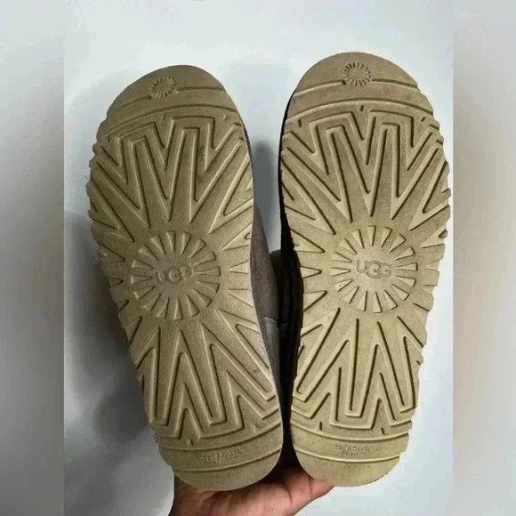 Ugg Adria Stormy Grey Boots Size 9 - Picture 8 of 13